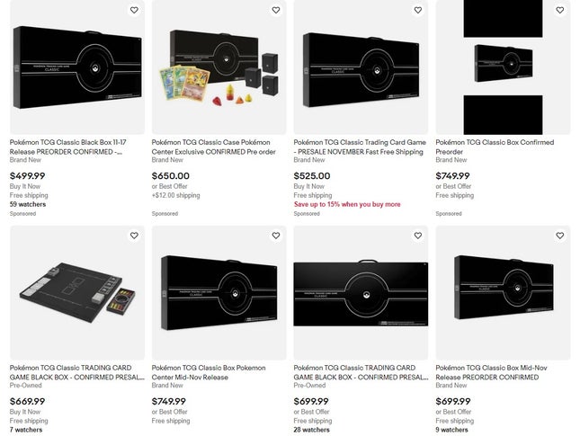Ein Screenshot zeigt die Scalper-Preise bei eBay. 